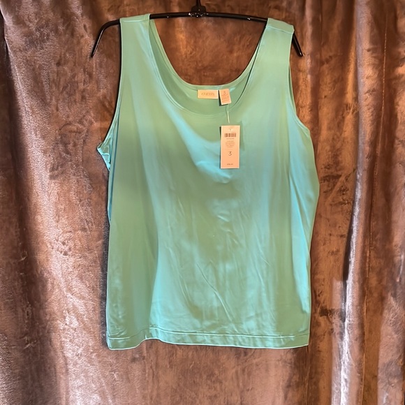 Chico's Tops Nwt Chicos Microfiber Contemporary Tank Basic Knit